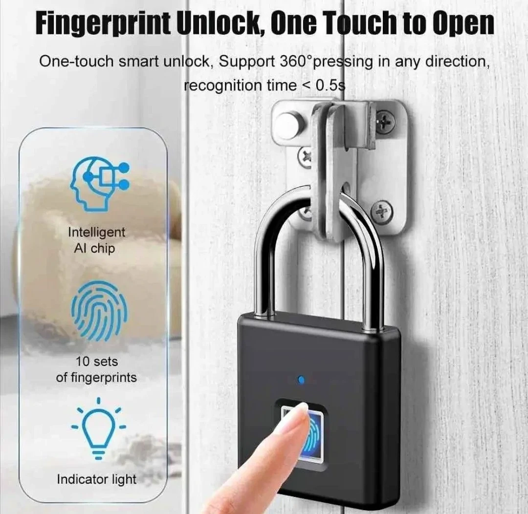 Smart Fingerprint Padlock